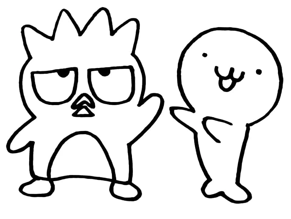 Dibujo Badtz Maru #220298 para colorear de la colección Anime y Manga, descarga gratuita