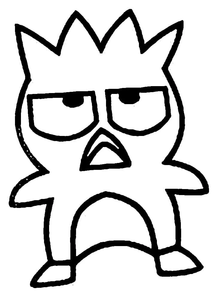 Ilustración Badtz Maru #220308 de la colección Anime y Manga, dibujo para colorear gratis
