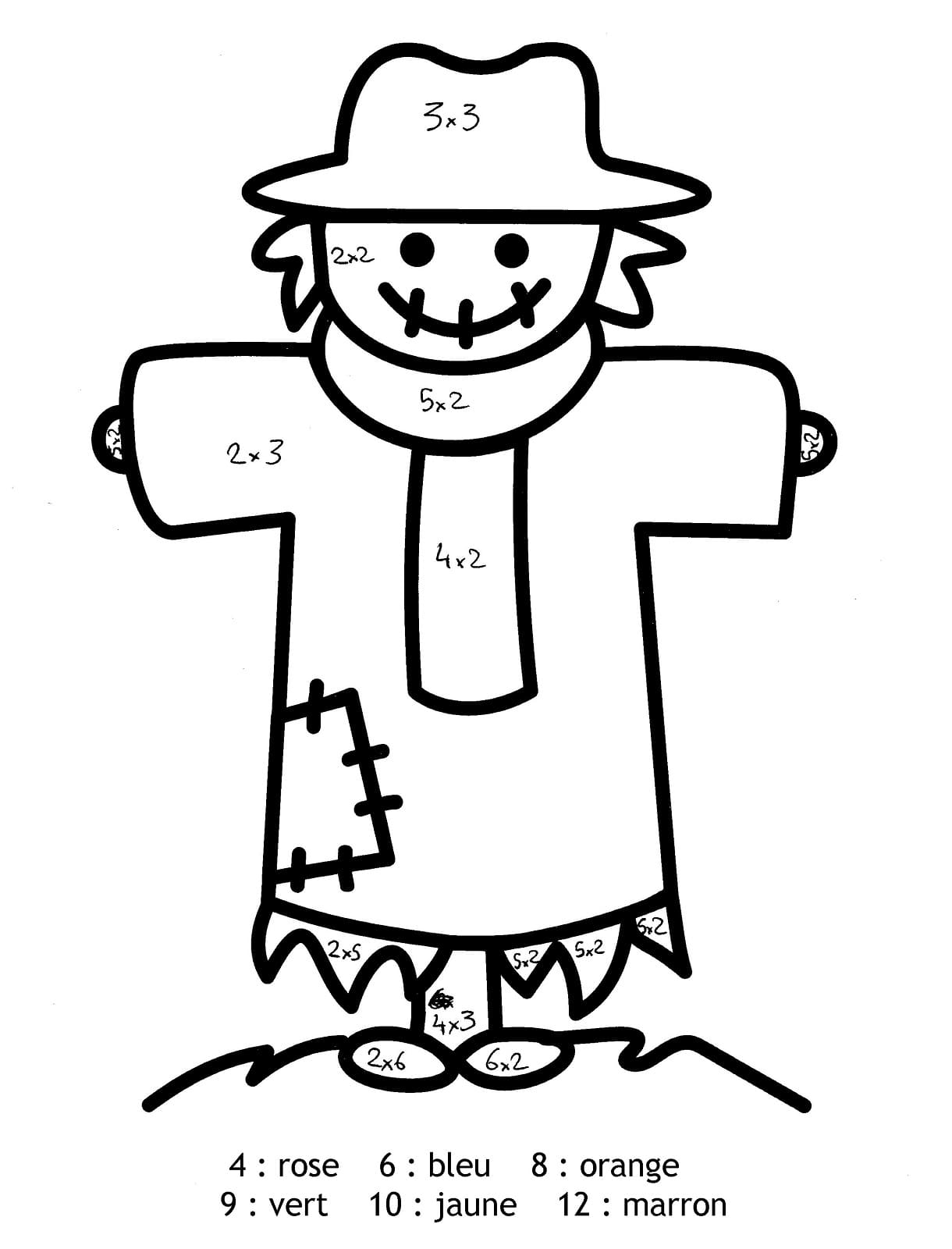 Dibujo gratuito Mágico Fácil #216684 de la coleccion Colorear por Números para imprimir