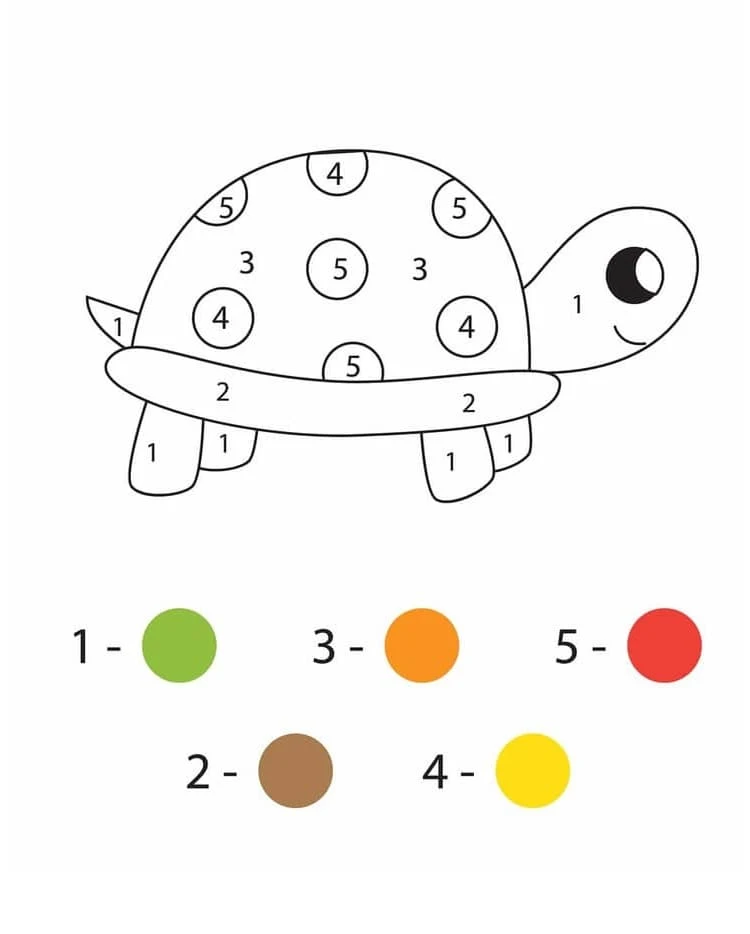 Dibujo gratuito Mágico Fácil #216712 de la coleccion Colorear por Números para imprimir
