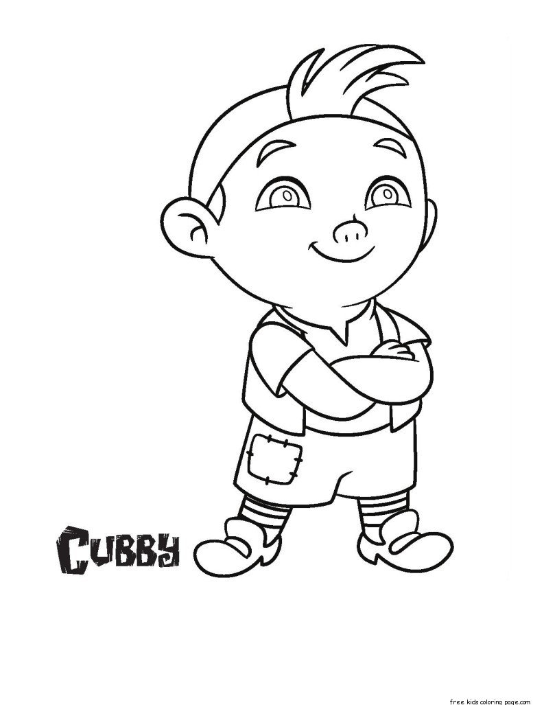 Dibujo gratuito Jake y the Never Land Pirates #42496 de la coleccion Dibujos Animados y Series Animadas para imprimir