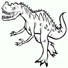 Dinosaurio - Dibujos para colorear gratis