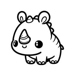 Animales Kawaii - Dibujos para colorear gratis