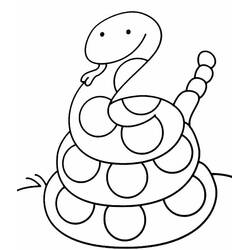 Boa - Dibujos para colorear gratis