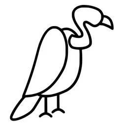 Buitre - Dibujos para colorear gratis