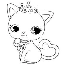 Gatito - Dibujos para colorear gratis