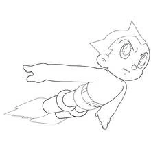 Astro Boy - Dibujos para colorear gratis Astro Boy - Dibujos para colorear gratis