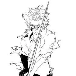 Black Clover - Dibujos para colorear gratis