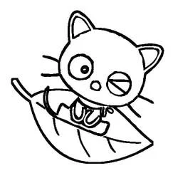 Chococat - Dibujos para colorear gratis