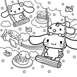 Cinnamoroll - Dibujos para colorear gratis