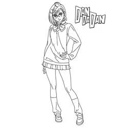 Dandadan - Dibujos para colorear gratis