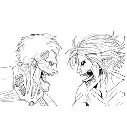 Eren Yeager - Dibujos para colorear gratis