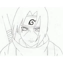 Itachi - Dibujos para colorear gratis Itachi - Dibujos para colorear gratis