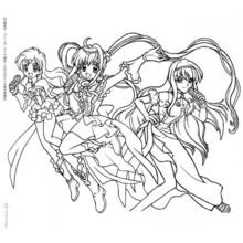 Dibujo Mermaid Melody: Pichi Pichi Pitch (Anime y Manga) #53755 para imprimir y colorear
