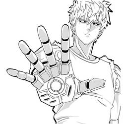 One Punch Man - Dibujos para colorear gratis One Punch Man - Dibujos para colorear gratis