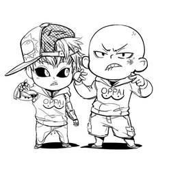 One Punch Man - Dibujos para colorear gratis