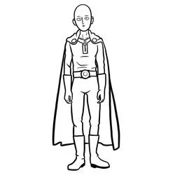 One Punch Man - Dibujos para colorear gratis