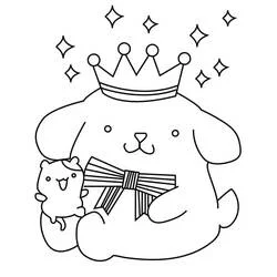 Pompompurin - Dibujos para colorear gratis