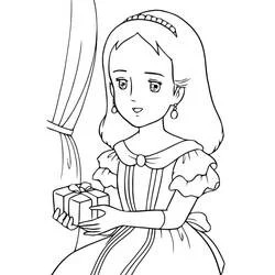 Princesa Sarah - Dibujos para colorear gratis Princesa Sarah - Dibujos para colorear gratis