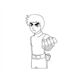 Rock Lee - Dibujos para colorear gratis