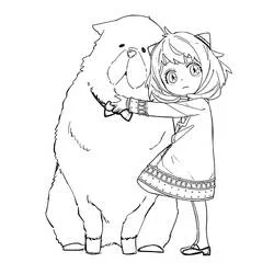 Lámina Spy x Family (Anime y Manga) #182904 para colorear gratis para niños y adultos