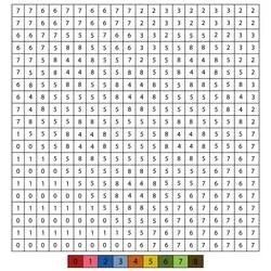 Arte Pixelado - Dibujos para colorear gratis