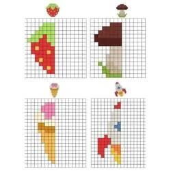 Cuadrícula - Dibujos para colorear gratis