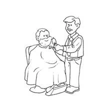 Barbero - Dibujos para colorear gratis Barbero - Dibujos para colorear gratis