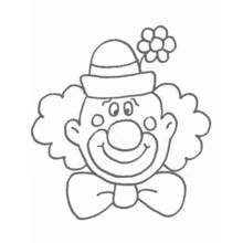 Payaso - Dibujos para colorear gratis
