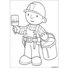 Pintor - Dibujos para colorear gratis