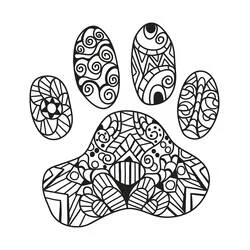 Zentangle - Dibujos para colorear gratis
