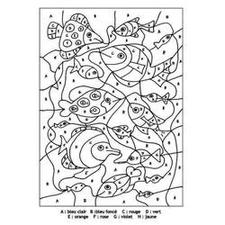 Coloreo Mágico Grado 5 - Dibujos para colorear gratis