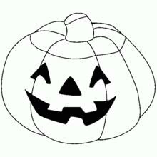 Dibujo de Calabaza con sonrisa de linterna de Halloween para colorear Dibujo de Calabaza con sonrisa de linterna de Halloween para colorear