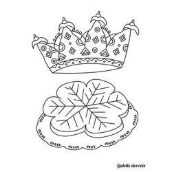 Rosca de Reyes - Dibujos para colorear gratis