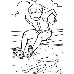 Atletismo - Dibujos para colorear gratis