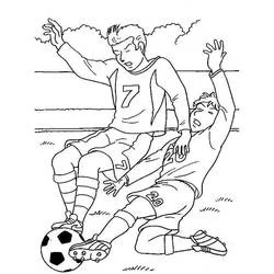 Fútbol - Dibujos para colorear gratis