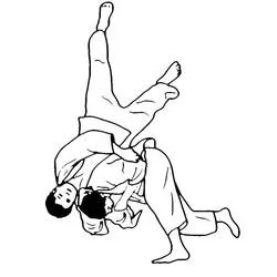 Judo - Dibujos para colorear gratis