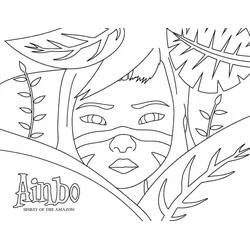 Ainbo, Princesa del Amazonas - Dibujos para colorear gratis