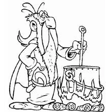 Asterix y Obelix - Dibujos para colorear gratis