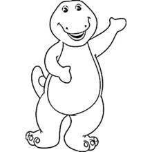 Barney y friends - Dibujos para colorear gratis