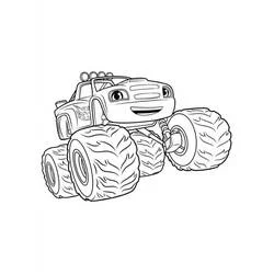 Blaze y the Monster Machines - Dibujos para colorear gratis Blaze y the Monster Machines - Dibujos para colorear gratis