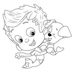 Bubble Guppies - Dibujos para colorear gratis