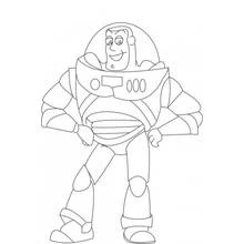 Buzz Lightyear of Star Command - Dibujos para colorear gratis