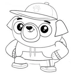 Chip y Potato - Dibujos para colorear gratis