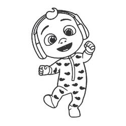CoComelon - Dibujos para colorear gratis