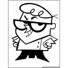 Dexter Laboratory - Dibujos para colorear gratis