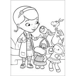 Doc McStuffins - Dibujos para colorear gratis