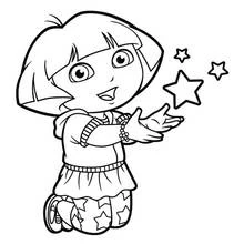 Dora la Exploradora - Dibujos para colorear gratis