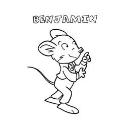 Geronimo Stilton - Dibujos para colorear gratis