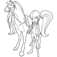 Horseland - Dibujos para colorear gratis
